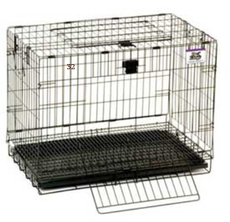 Square 1.2 Quart Hanging Cage Cups, Made in the USA