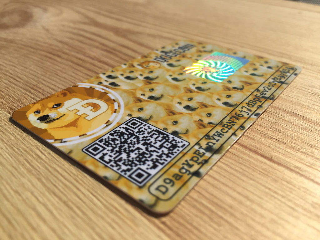 Dogecoin Cryptocard for Your Cryptocurrency Storage - AQYLEON