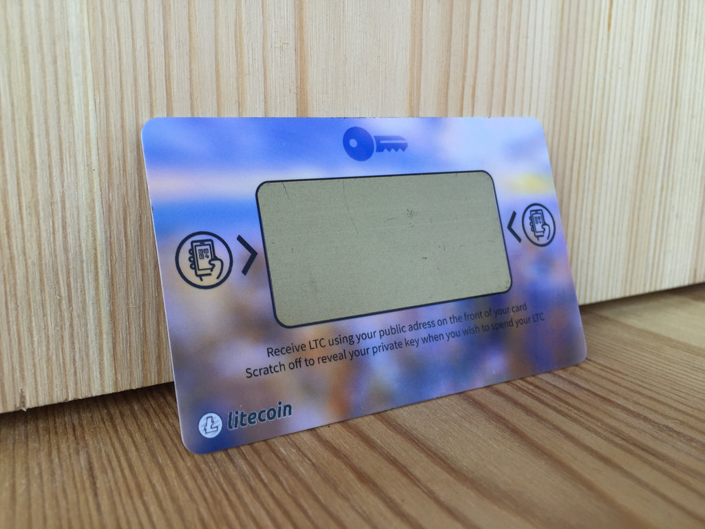 Litecoin Cryptocard for Your Cryptocurrency Storage - AQYLEON