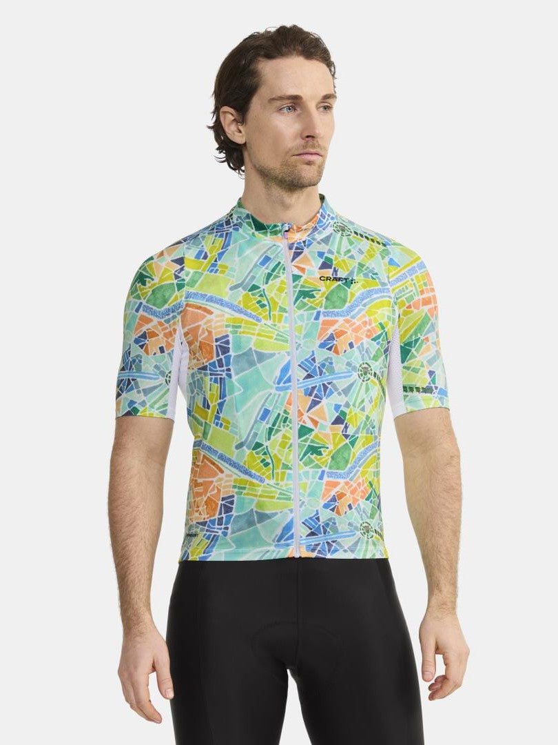 Image of MEN'S ADV ENDUR GRAPHIC CYCLING JERSEY
