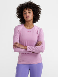 WOMEN'S ADV ESSENCE LS TRAINING TEE