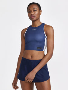WOMEN'S PRO HYPERVENT RUNNING CROPPED TOP