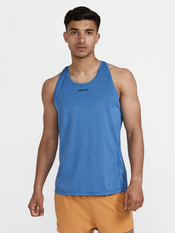 MEN'S ADV CHARGE MELANGE TRAINING SINGLET