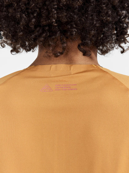 Lululemon Athletica Yellow Long Sleeve Shirt Activewear Running Women's ~8/10