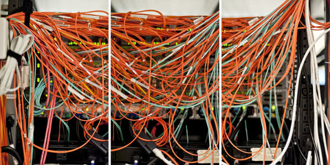 "Network Orange", 2013, by Denis Farley