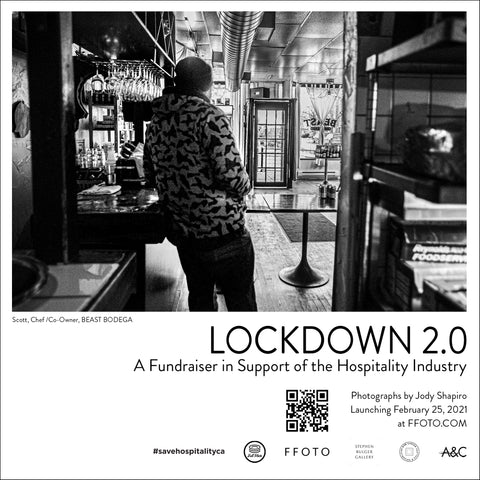 Poster: Lockdown 2.0 - A Fundraiser for Toronto's Hospitality Industry