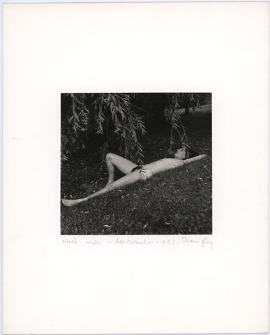 "Nude Under Willow Branches", 1982, by Irene Fay