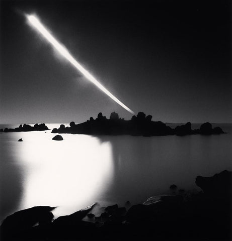 Full Moonset, Chausey Islands, 2008, by Michael Kenna