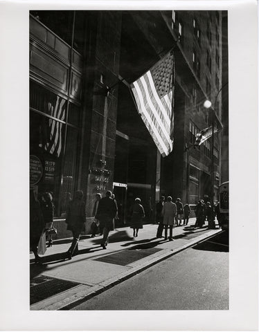 Manhattan Savings Bank, 1980, by Barbara Alper