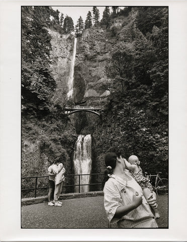 Multnomah Falls, 1987, by Barbara Alper 