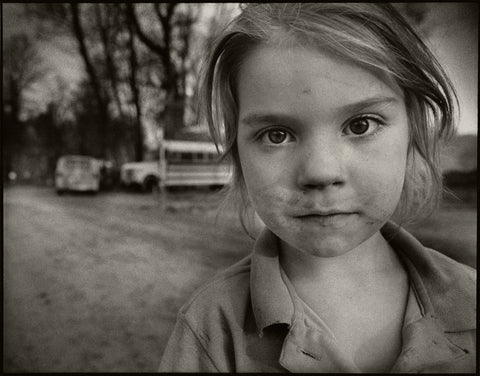 Pam Lives With Her Family of 9 in a School Bus, 1992