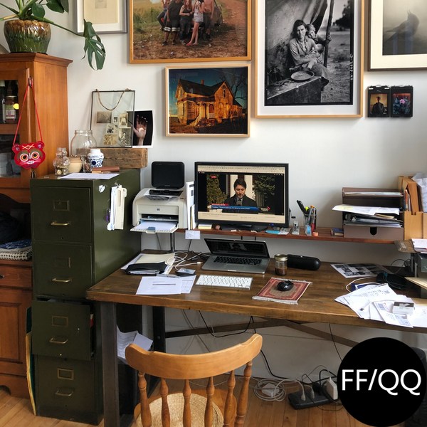 Guillaume Simoneau's #WFH set-up in Montreal