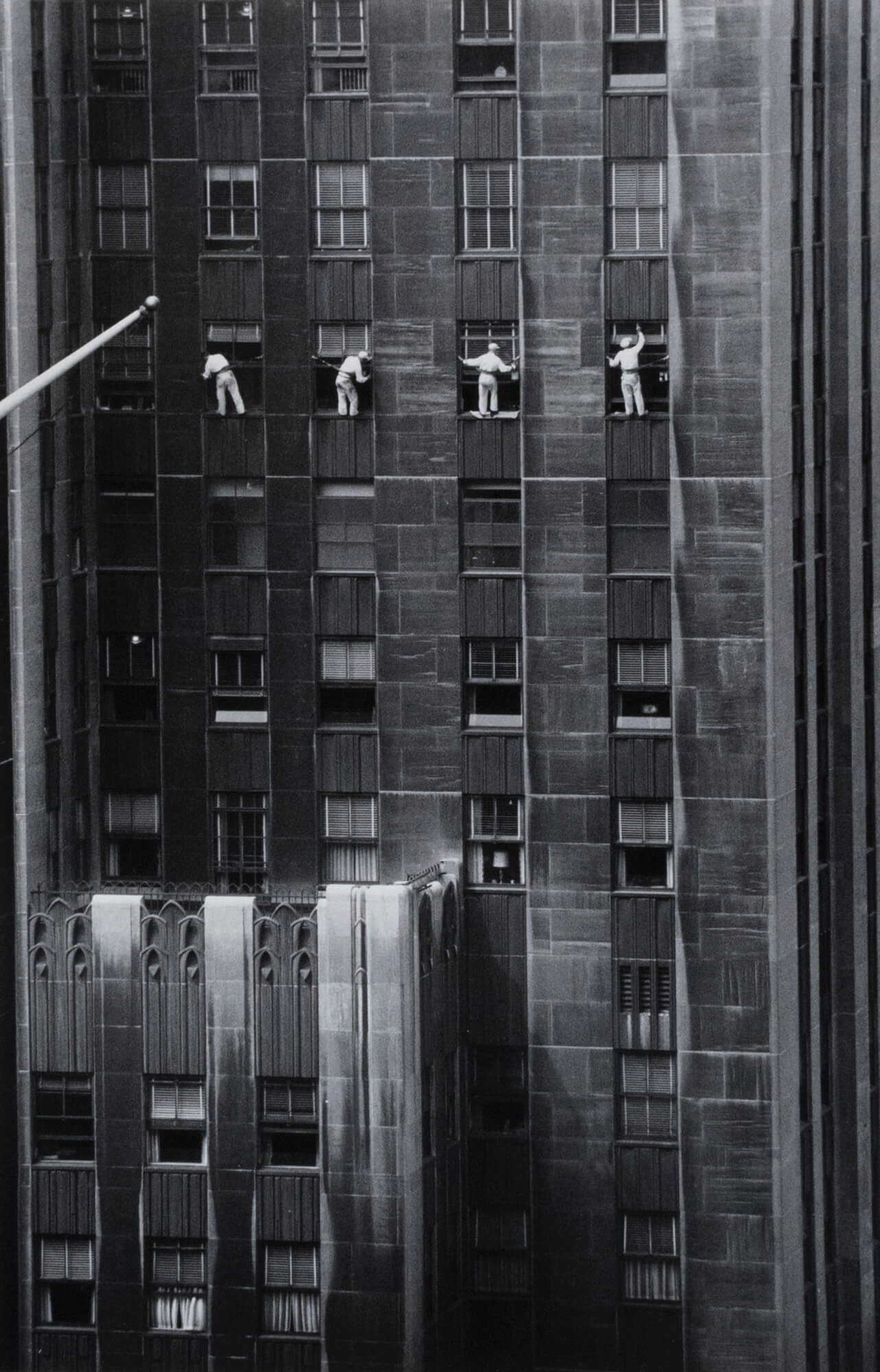 Forty-Eighth Street window washers, New York City, USA - Inge Morath | FFOTO