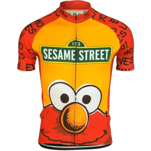 cartoon cycling jersey