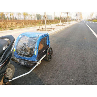 tow behind child bike trailer