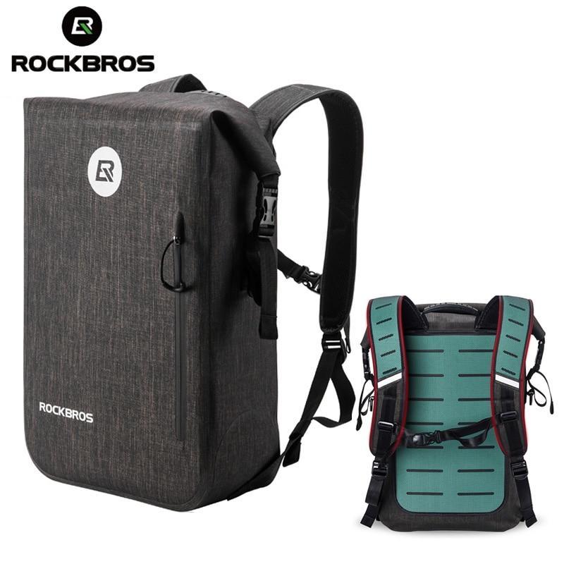 bike bag and backpack