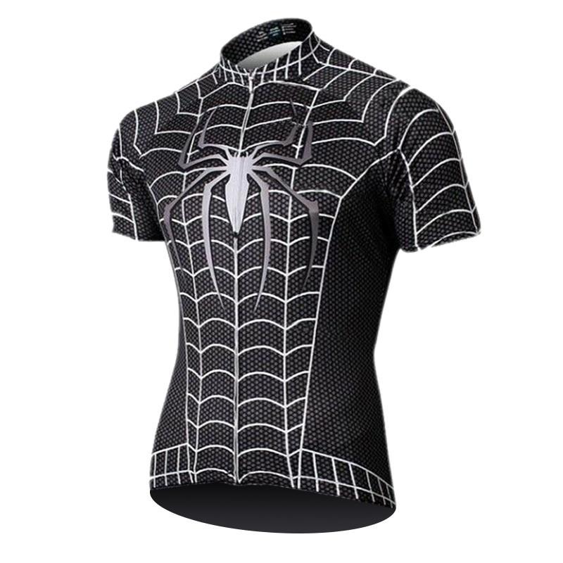 spiderman bike jersey