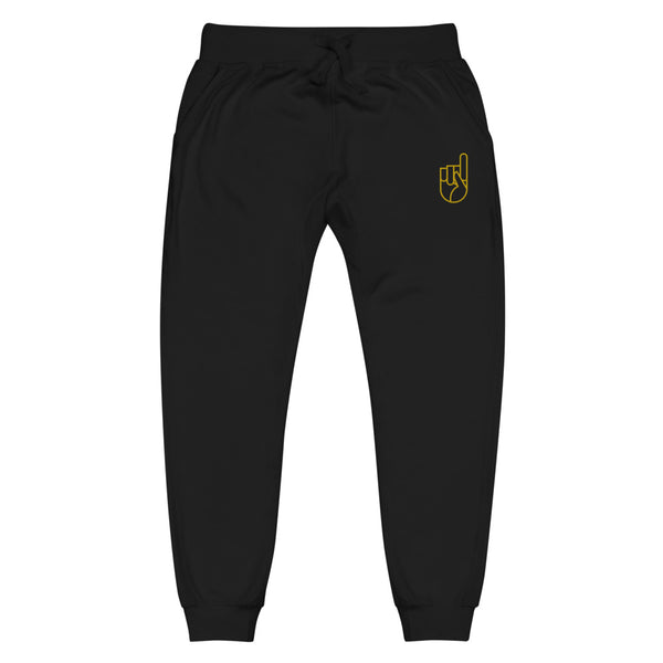 LADIES EMBROIDERY IMGO DEI FLEECE SWEATPANTS. – DKINGDOMFASHIONS