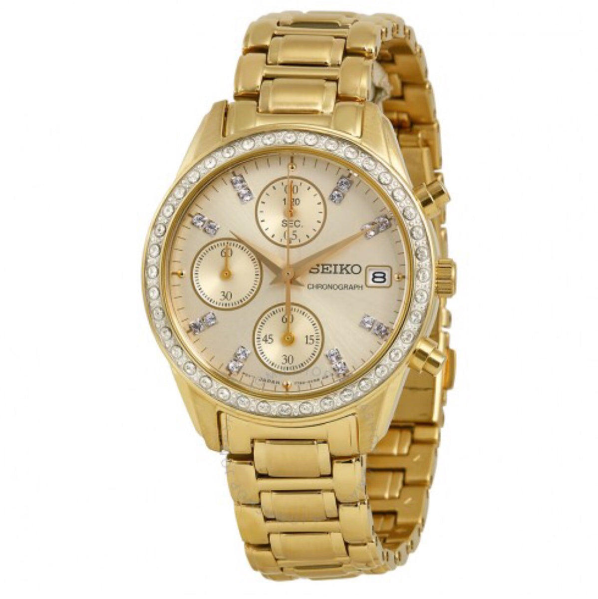 Women's All Gold-Tone Seiko Watch – Wilcox Jewelers