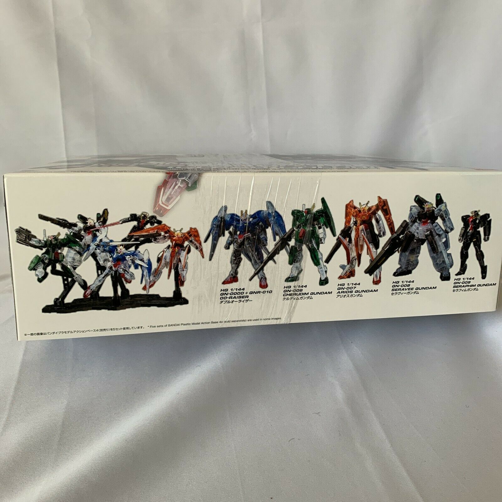 Bandai Hg 1 144 Mobile Suit Gundam 00 2nd Season Ms Set Clear Color Otaku Shop Japan