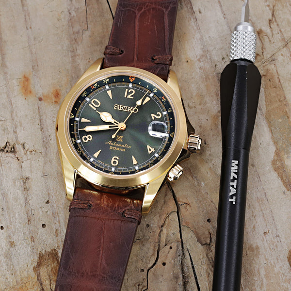 NEW Seiko Prospex Full Gold Alpinist Sunbeam SPB210J1 Watch– Strapcode