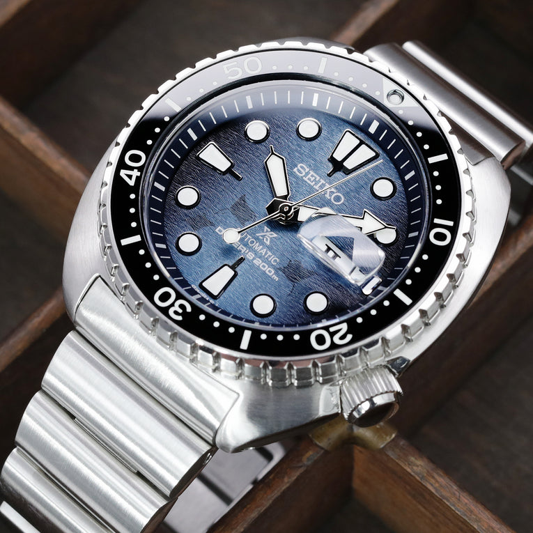 Seiko Save The Ocean King Turtle SRPF77J1 | Strapcode