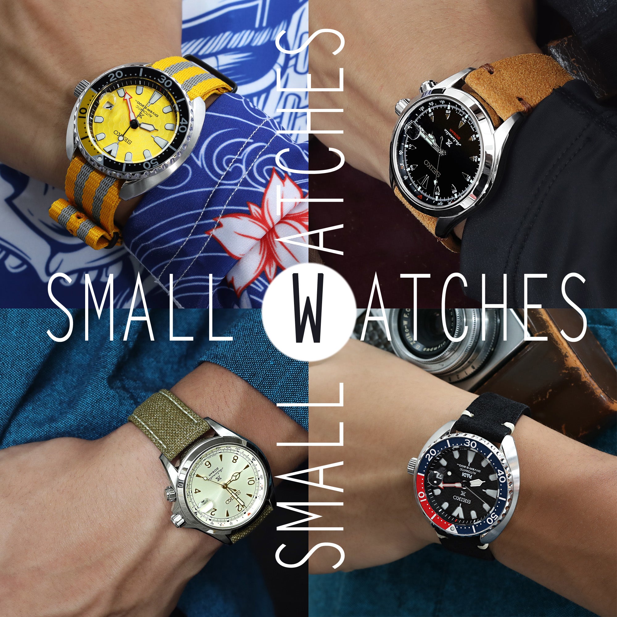 The big comeback of small watches below 40mm in Lug 20m | Strapcode