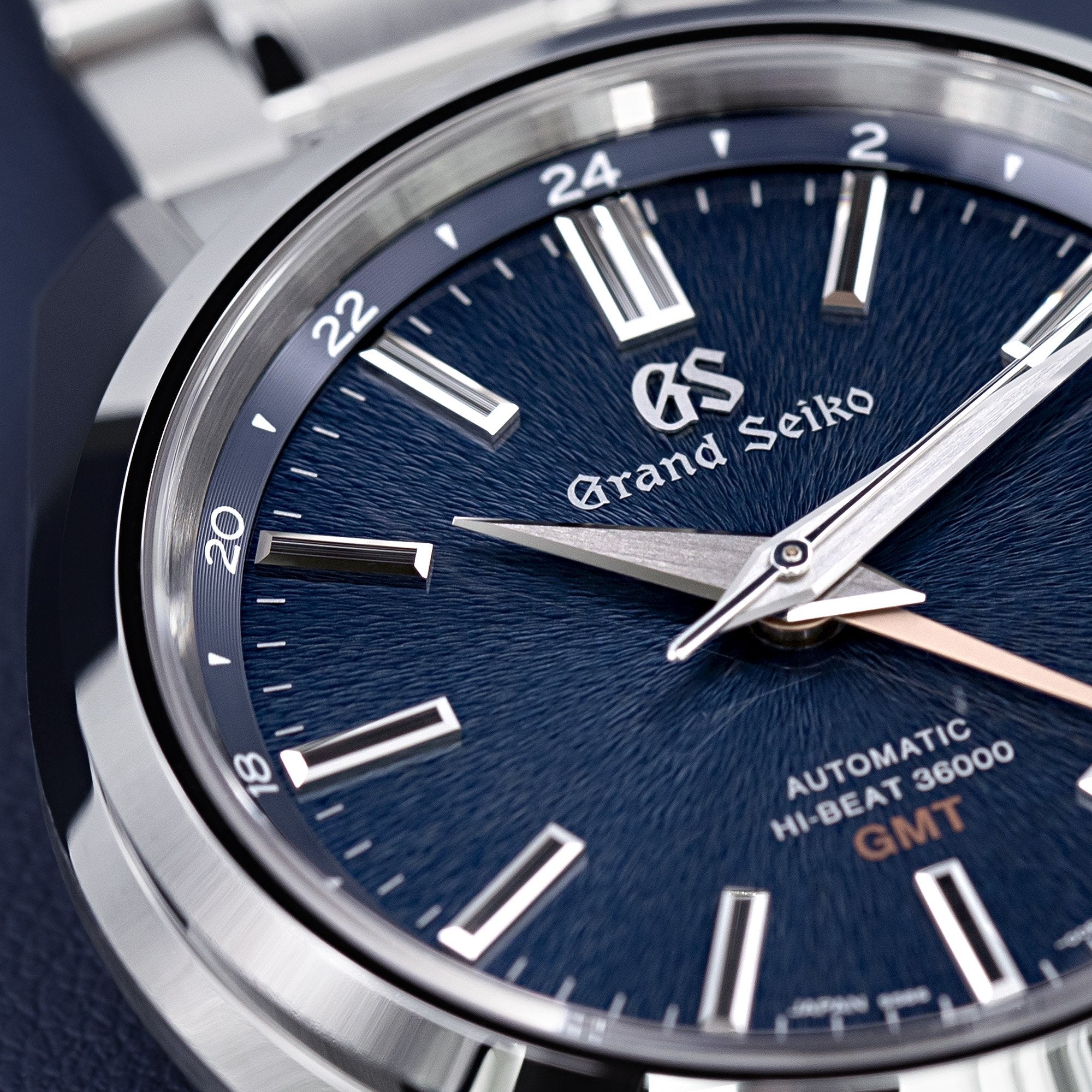 Grand Seiko Boutique SBGJ235 Hi-Beat 36000 GMT | Strapcode