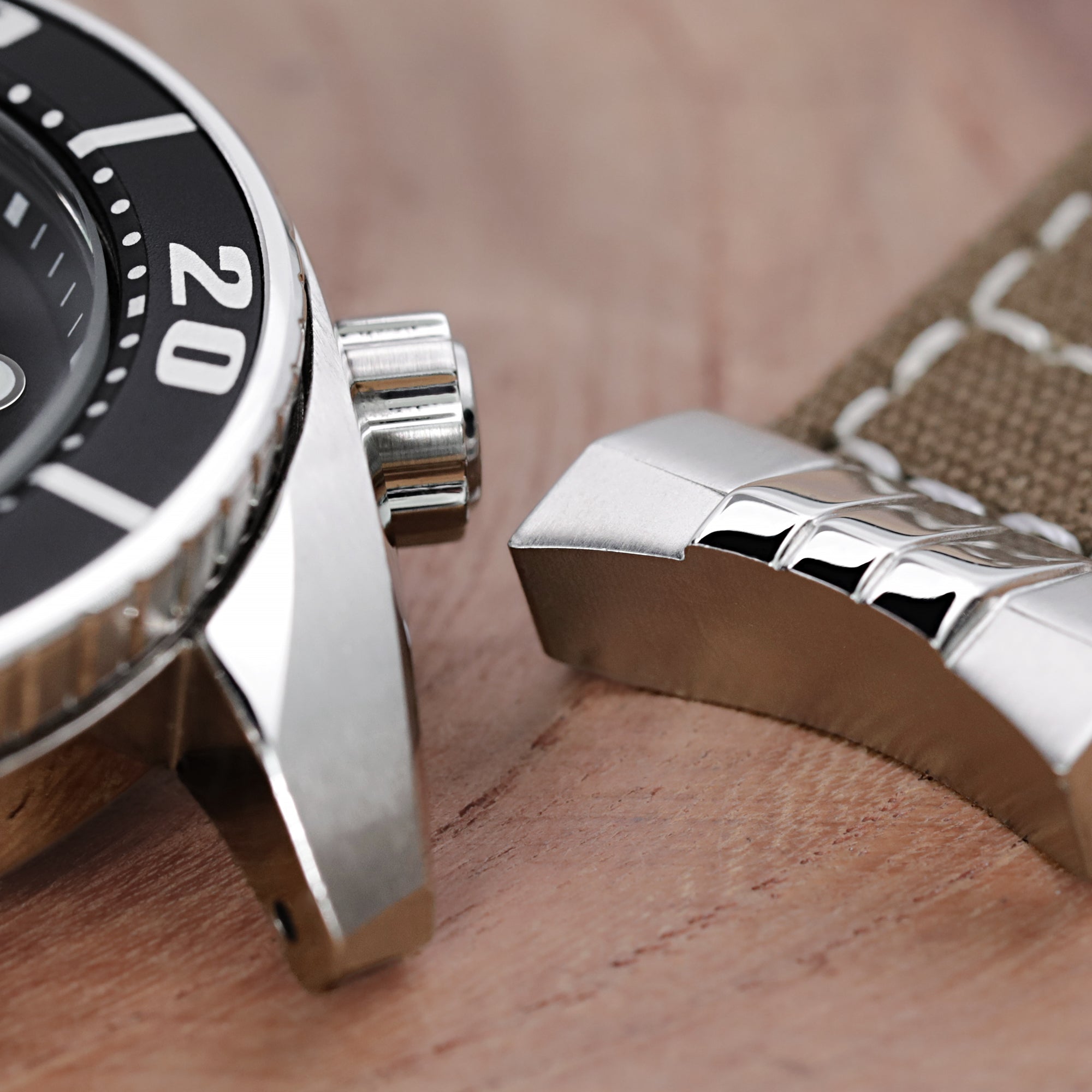 A Pleasant Continuity - Custom fitted Seiko SUMO EndLink | Strapcode