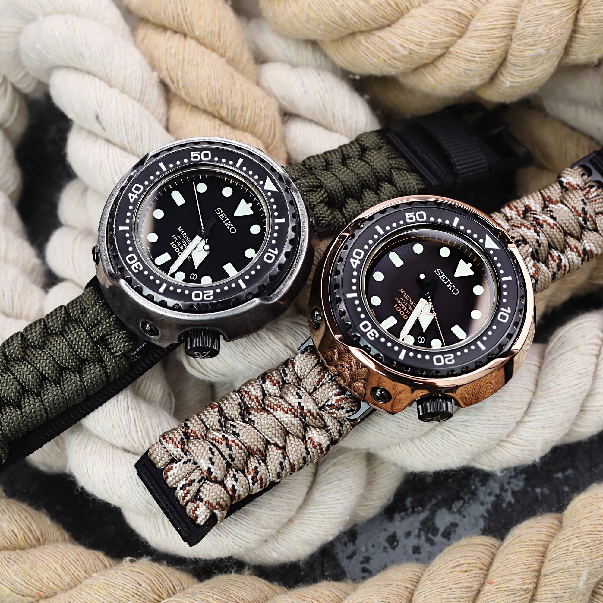 Paracord watch bands by TRILOTAC, Adventure Essentials | Strapcode