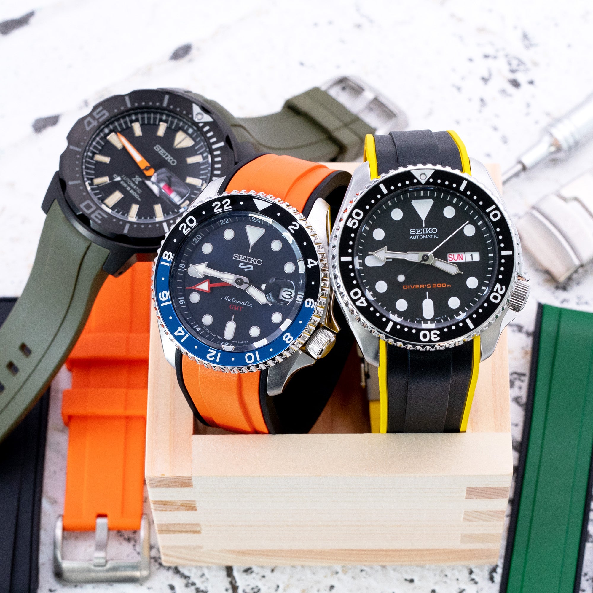 StrapXPro, the Ultimate Rubber Watch Straps for Your Seiko | Strapcode