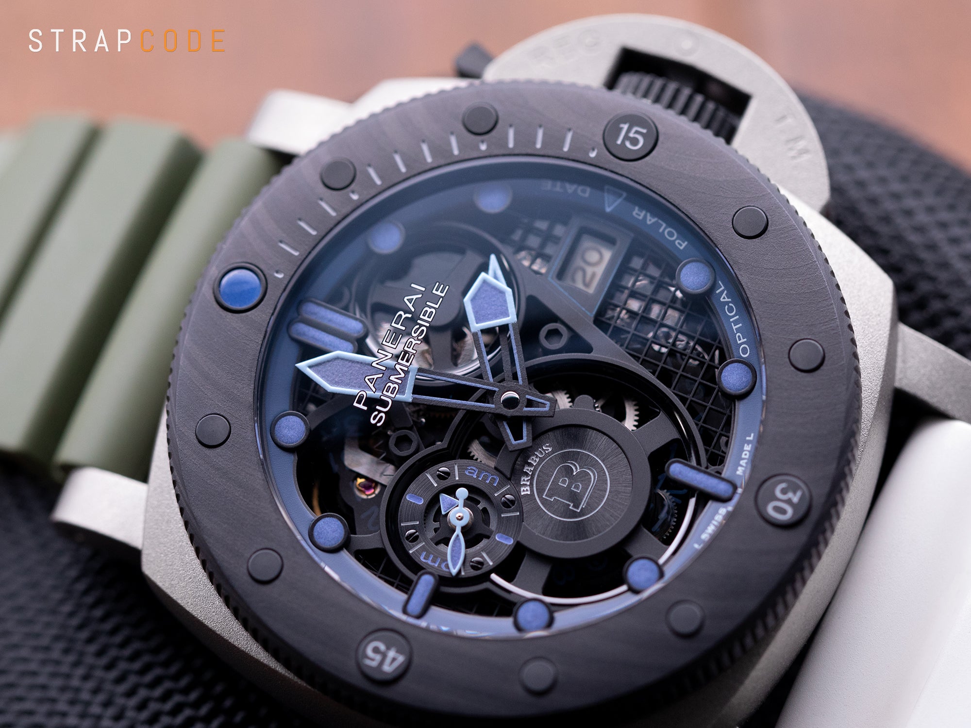 Panerai PAM01241 first-ever skeletonized automatic movement