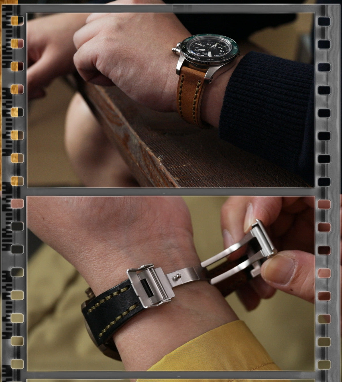 Griffon One-piece handcrafted watch strap by Strapcode