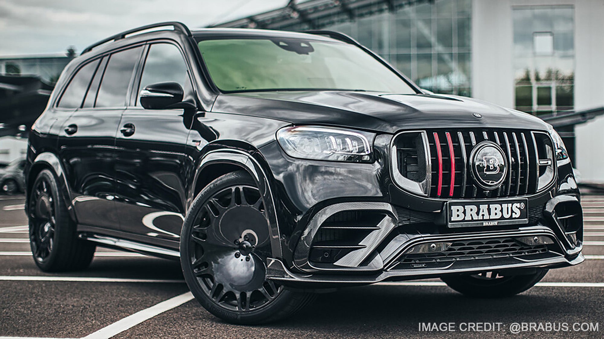 The Brabus ROCKET GLS800 is a highperformance SUV it can go from 0 to 60 mph in just 3.8 seconds and reach the top speed