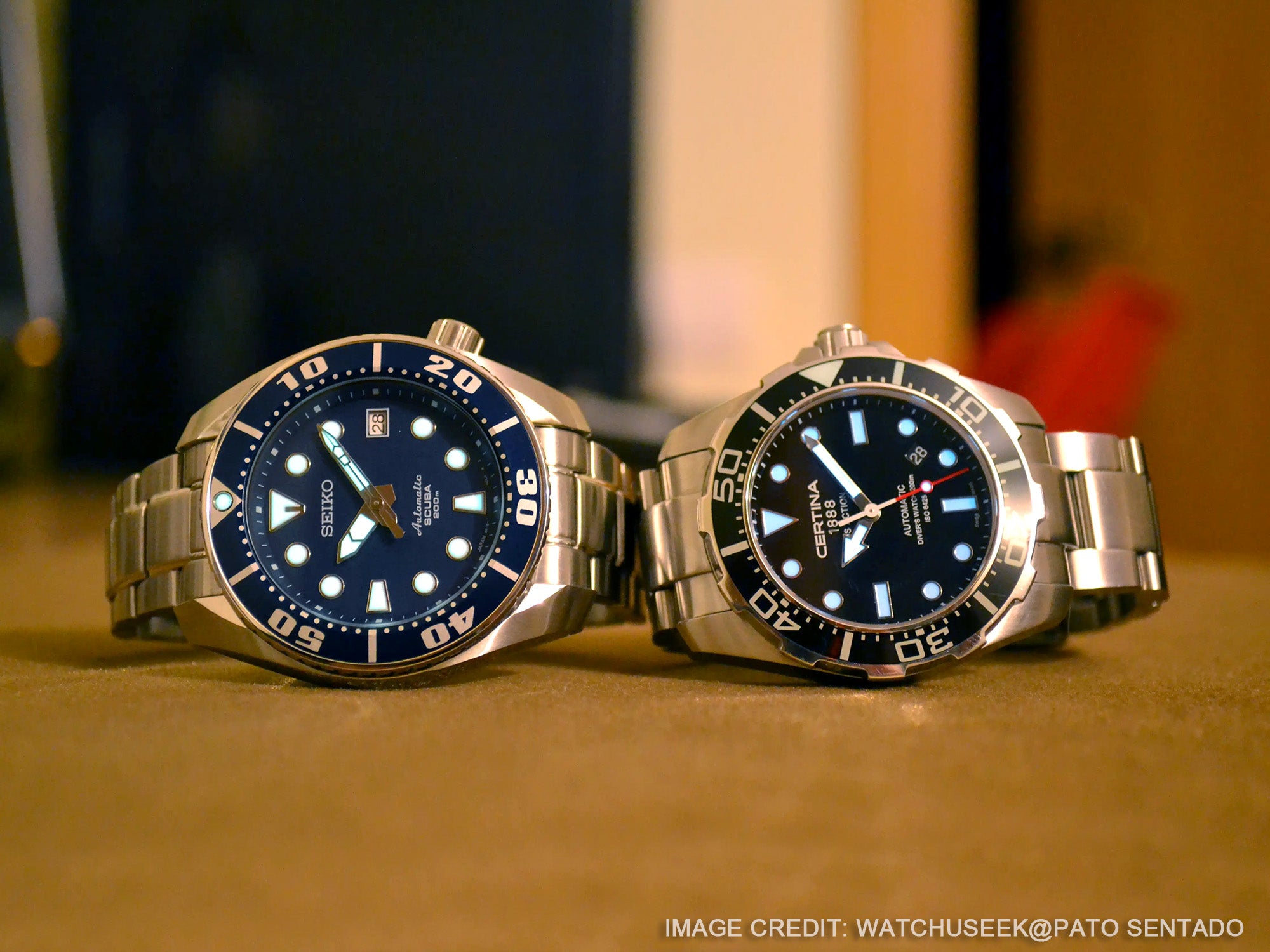 Certia DS Action Vs Seiko Sumo Diver