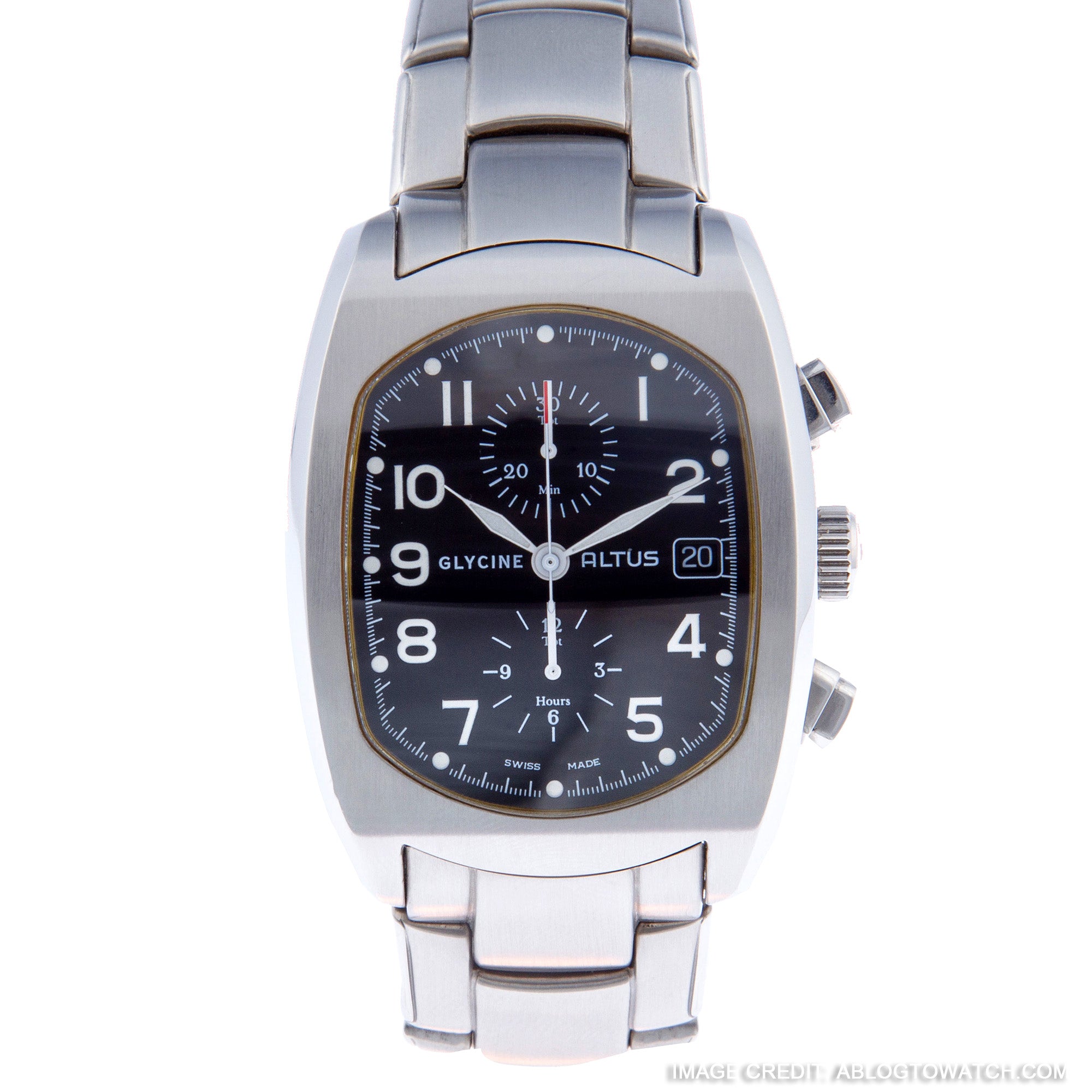 GLYCINE ALTUS Tonneau Chronograph 3811