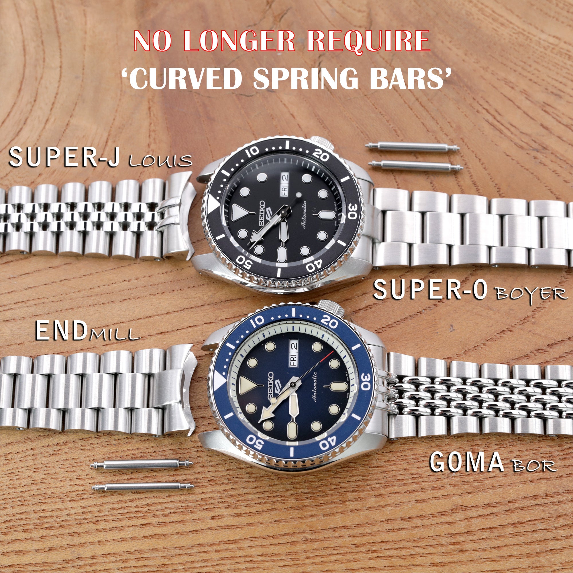 Custom Fitted Watch Bands for New Seiko 5 Sport  | Strapcode