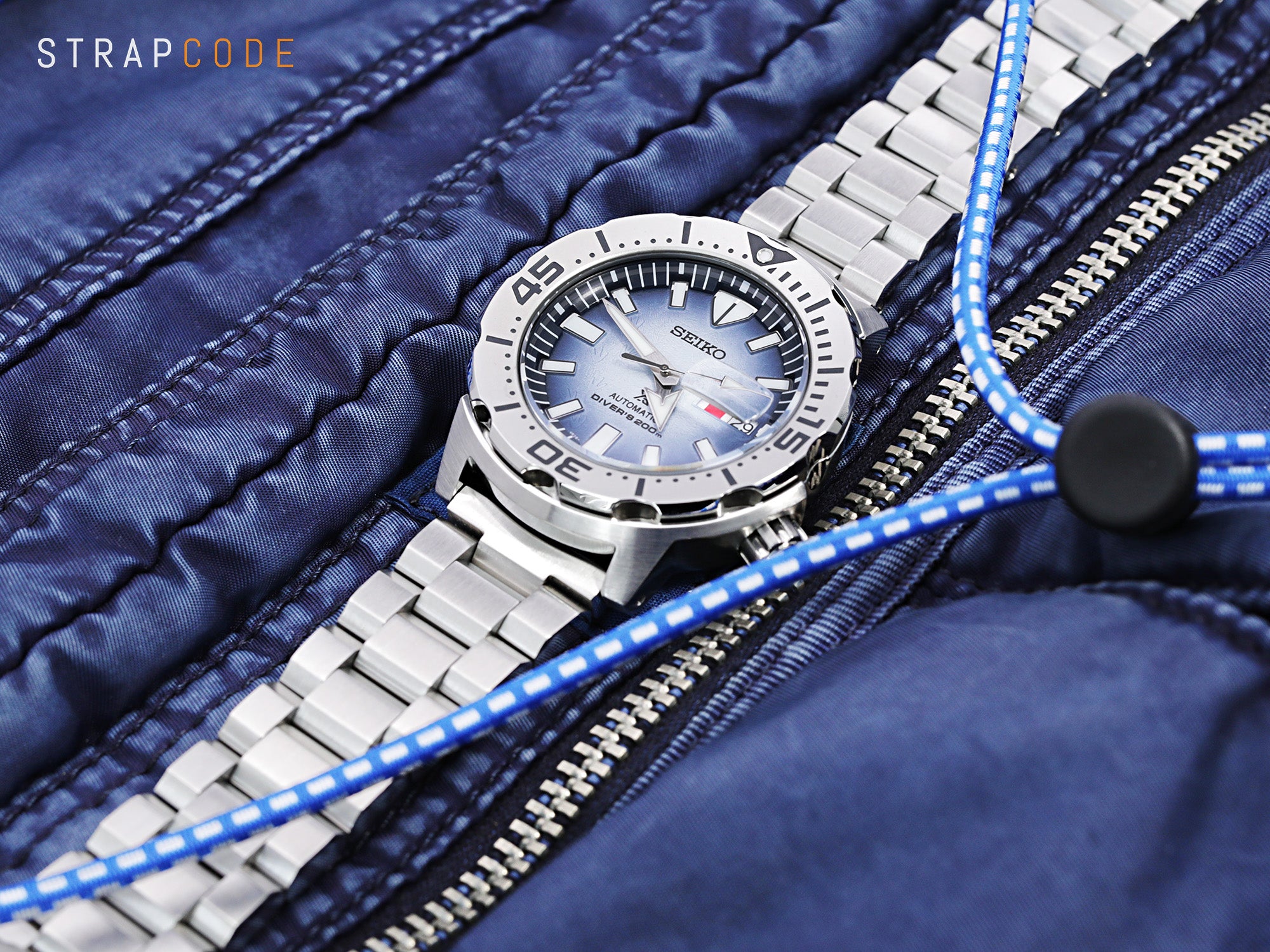 Seiko Prospex 'Save The Ocean' Antarctica Monster SRPG57K1 | Strapcode