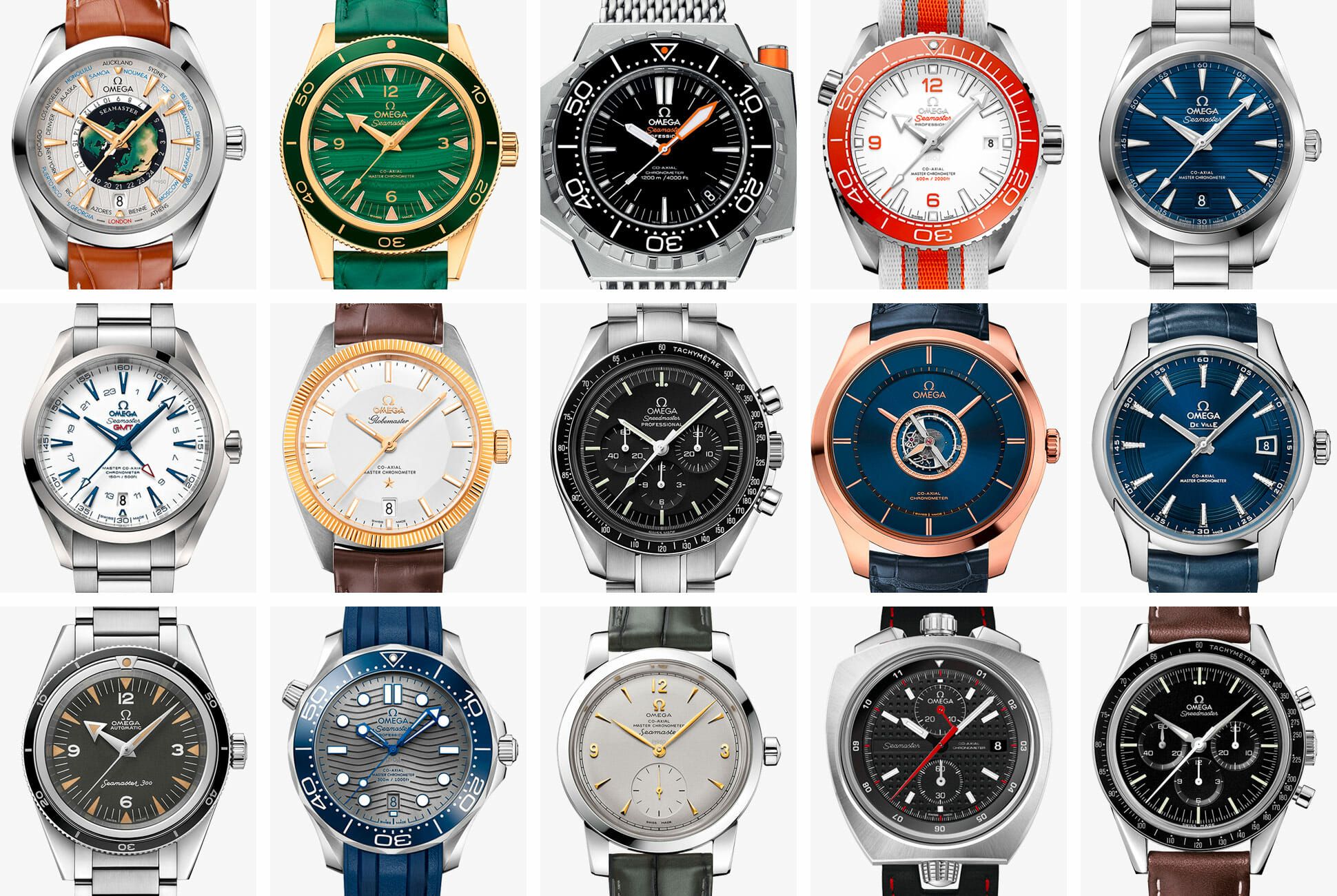 top omega watches