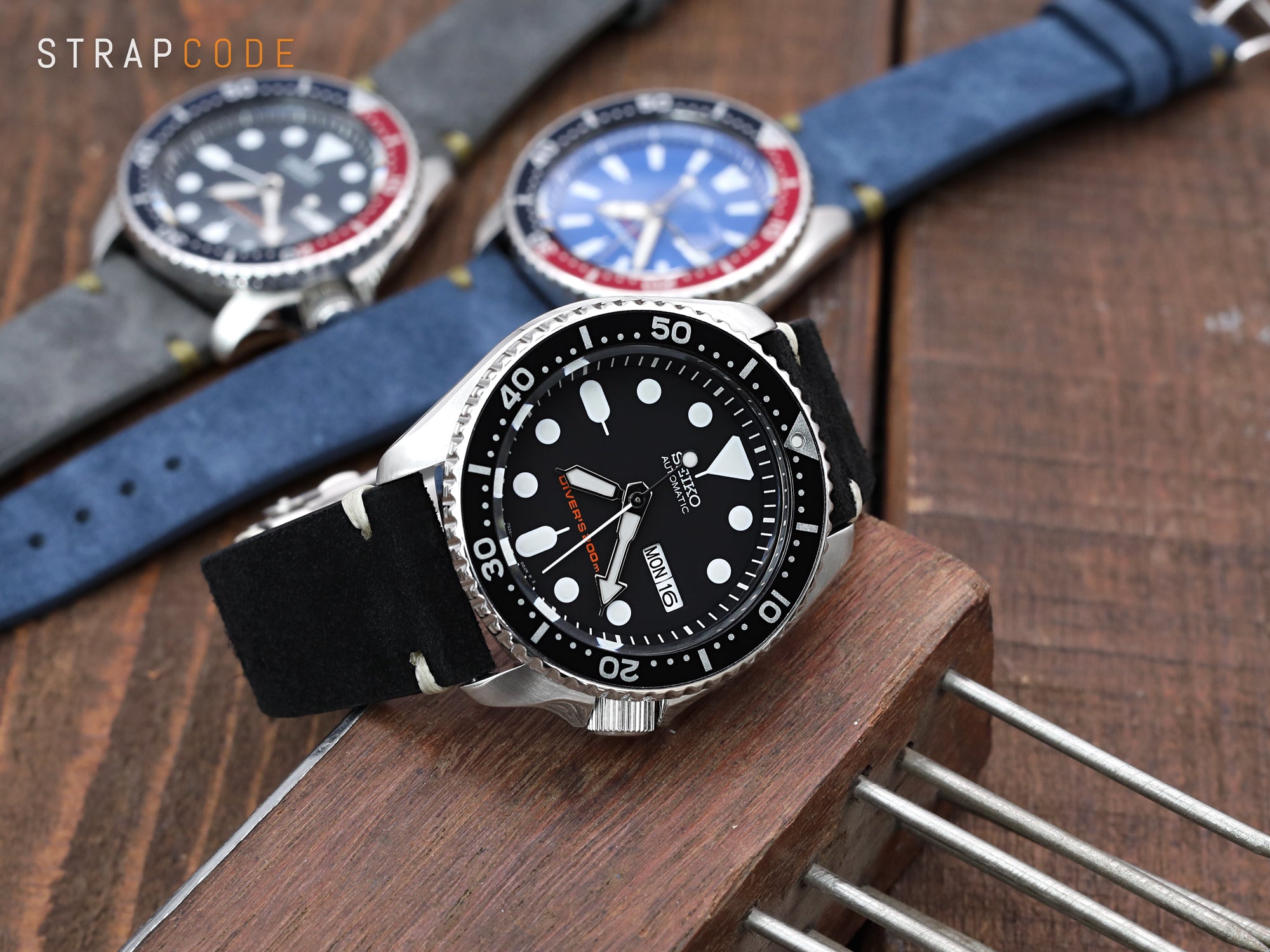 vært kontakt peeling SEIKO SKX | SKX007 Genuine Leather Watch Straps - Strapcode