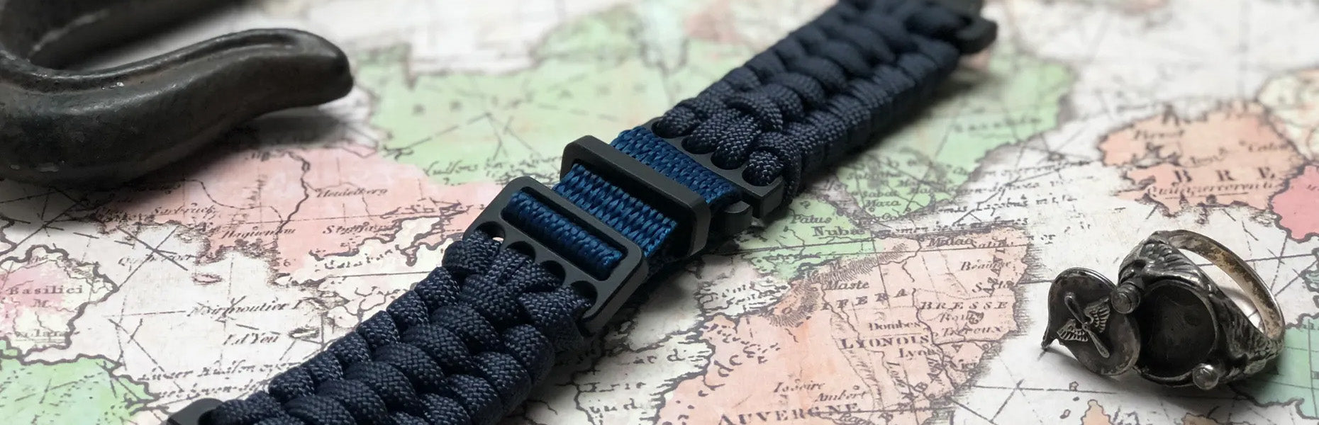 Paracord watch bands by TRILOTAC, Adventure Essentials