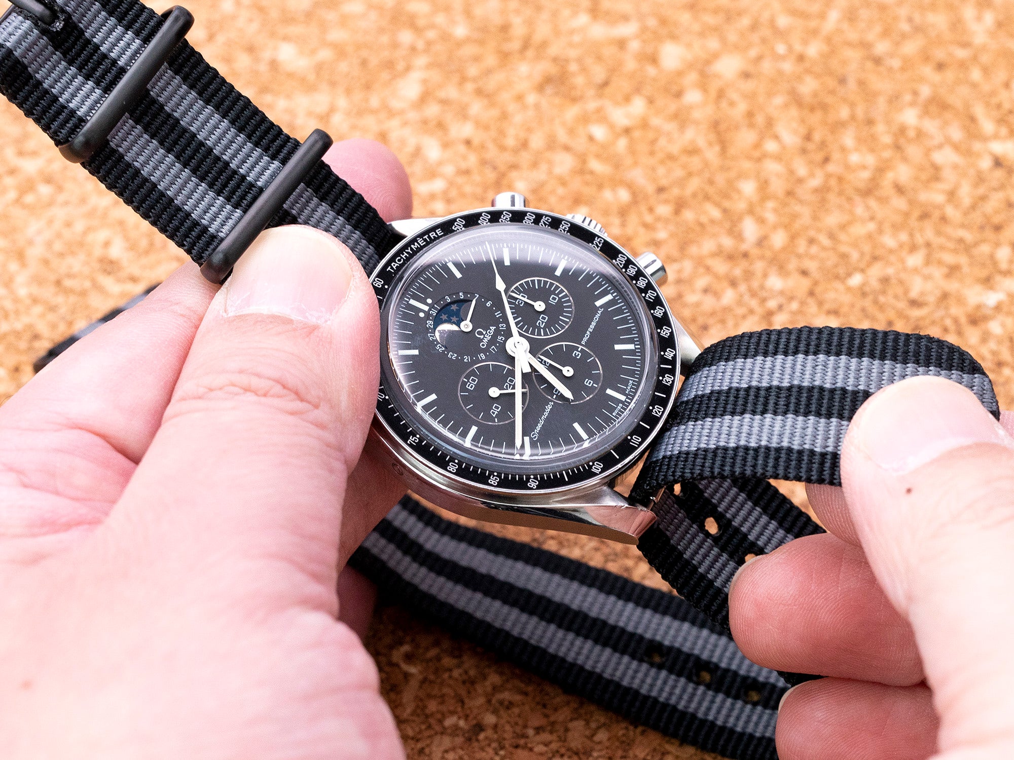 Step 6 how to put on a nato strap introduced by Strapcode Watch Bands