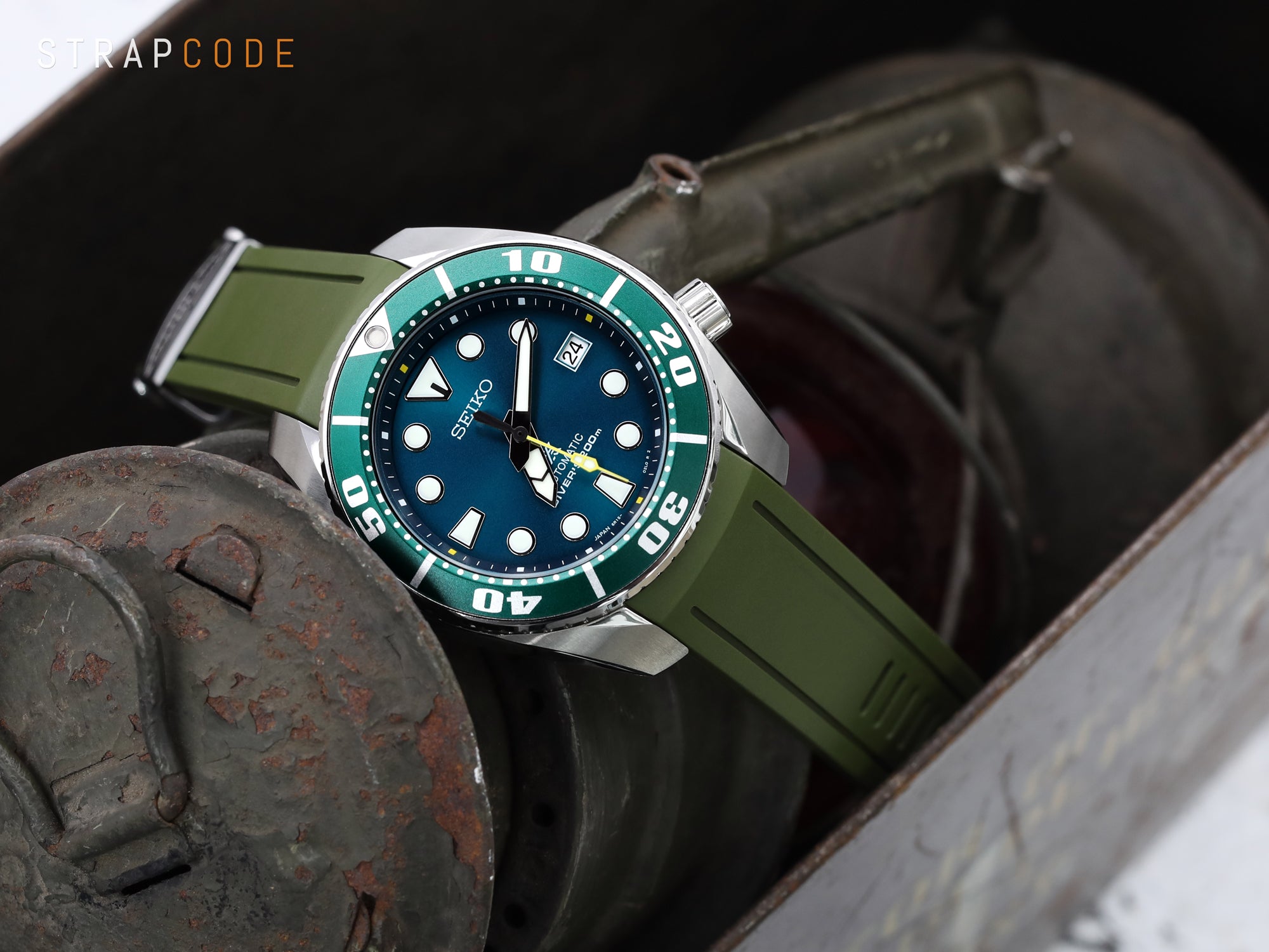 The Old SZSC004 & New SPB103J1 Seiko Green 