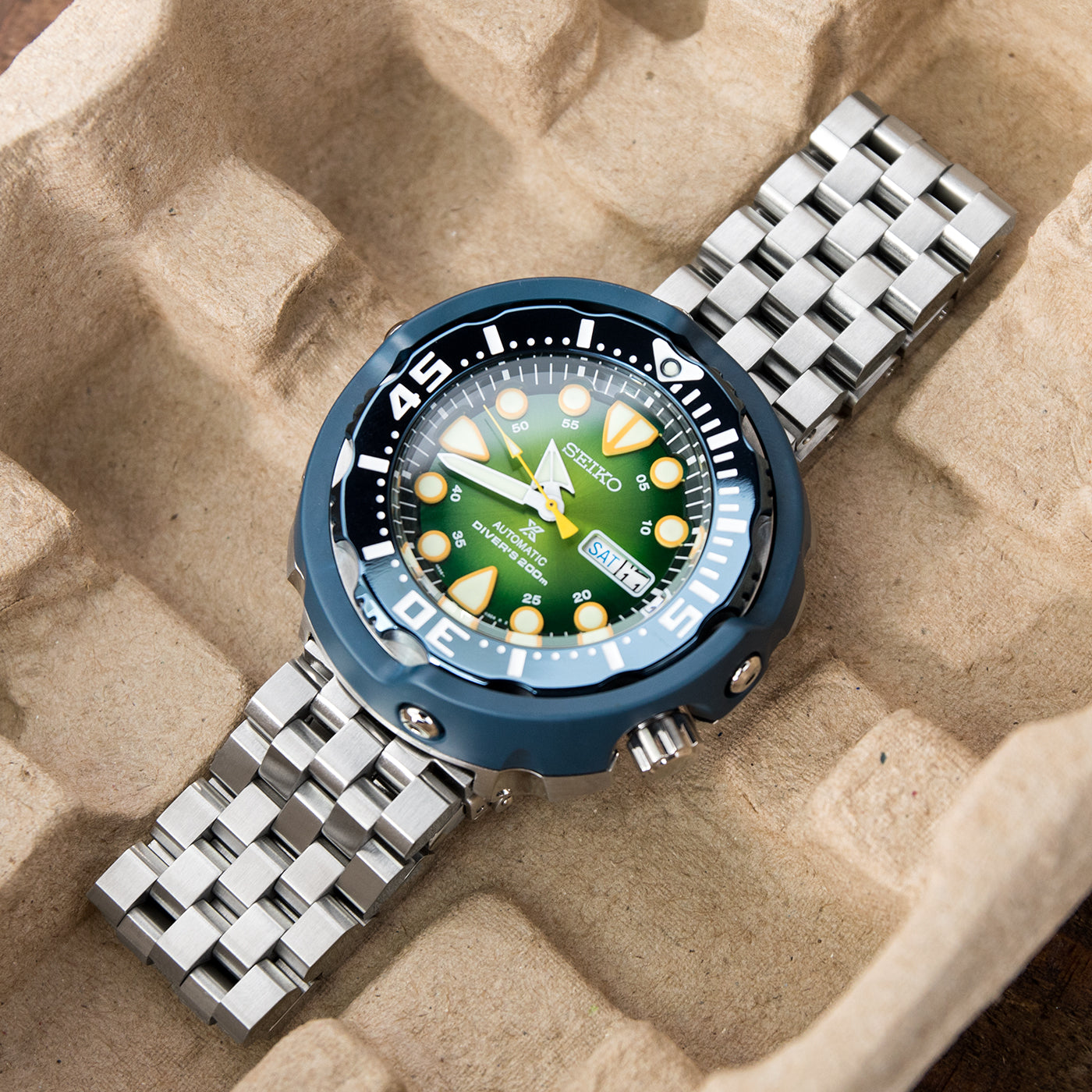 Seiko Prospex 200m Diver Tuna Limited Edition Automatic Watch SRPA99K1