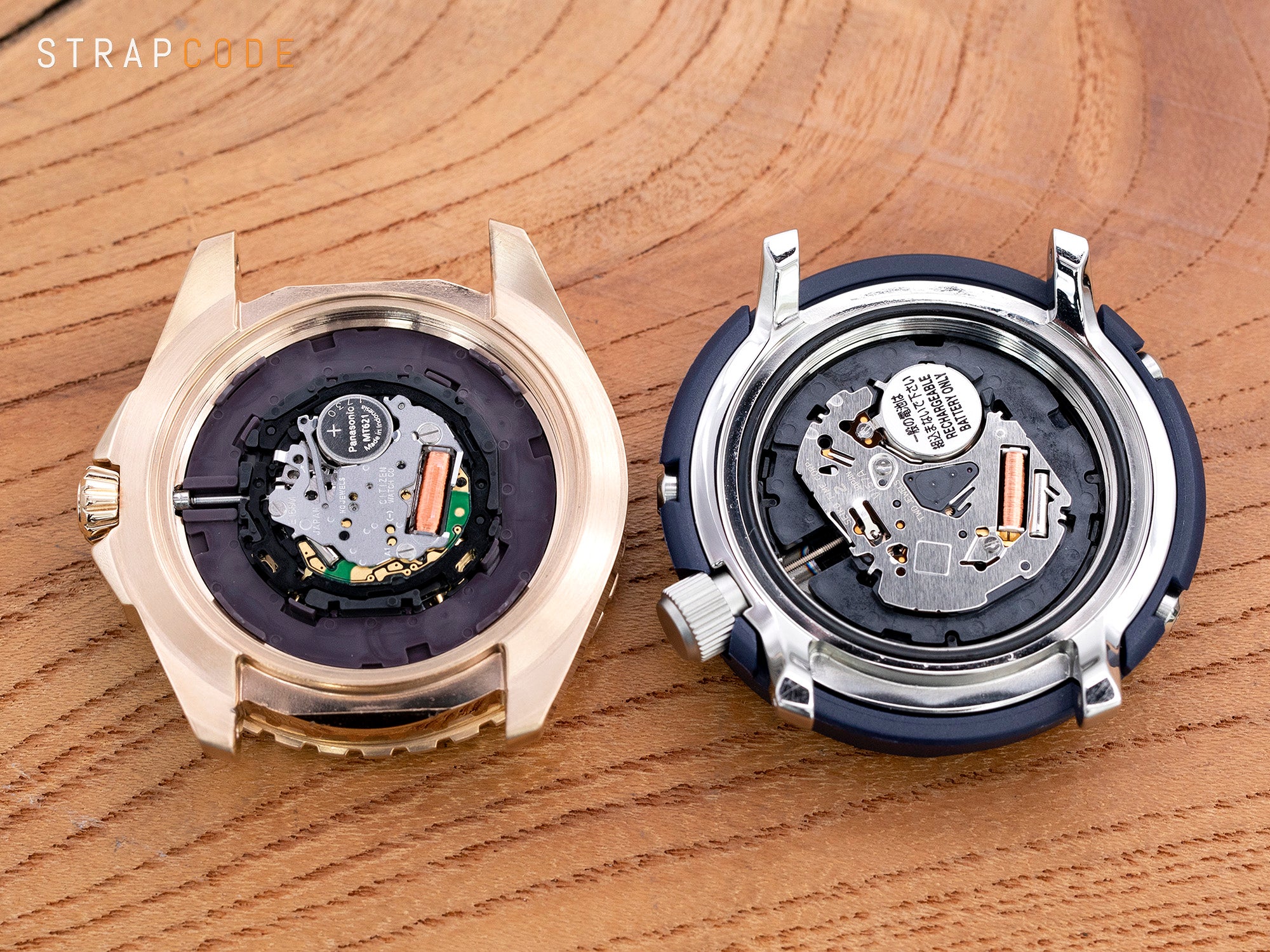 The battle of Titans: vs. Seiko Solar Movement–