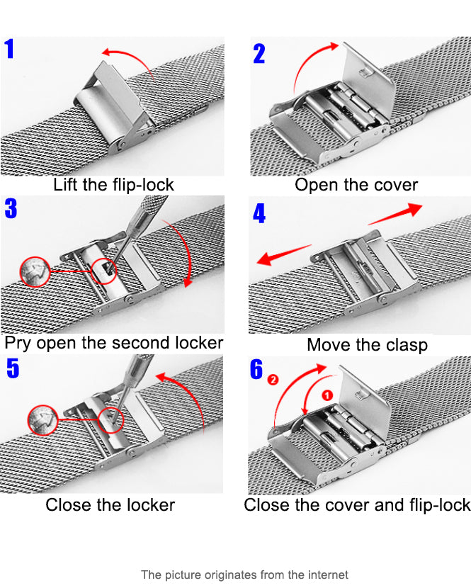 How to choose correct length for your Mesh Watch Band