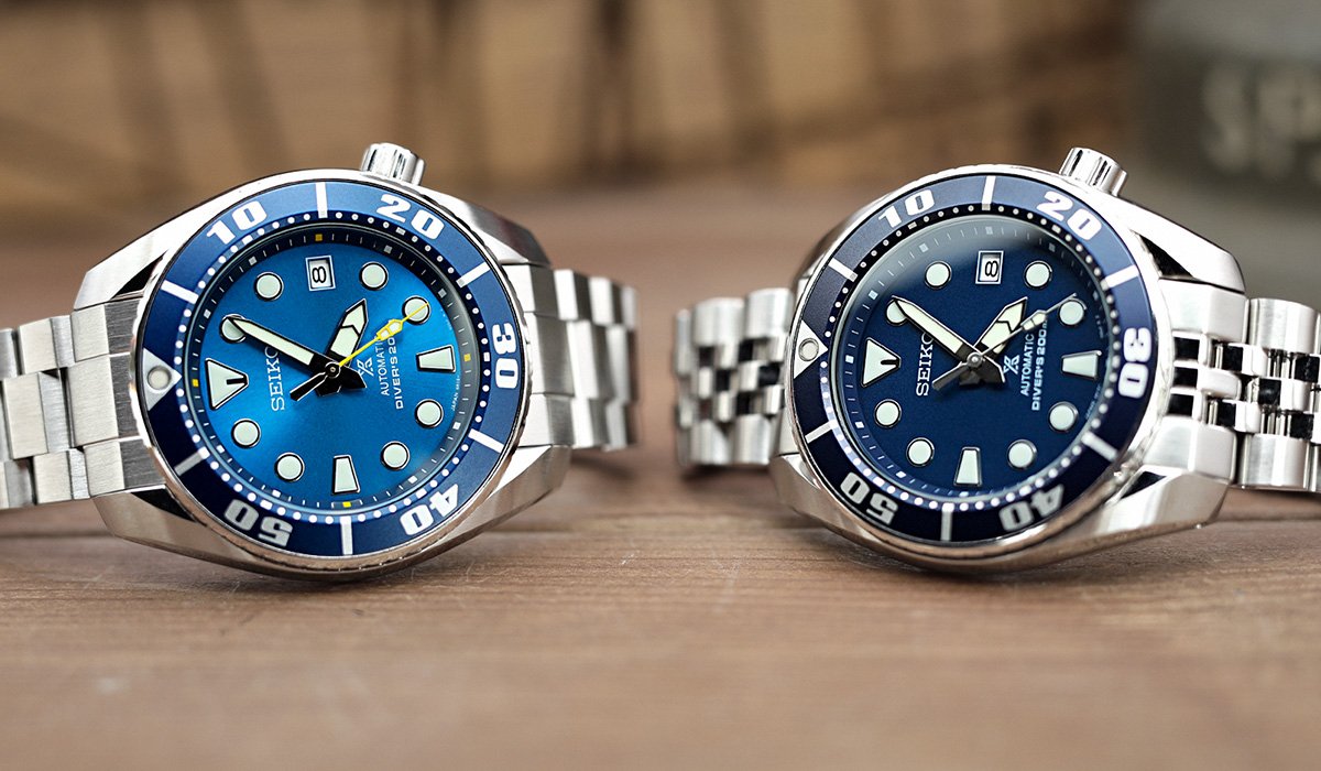 Seiko “Blue Coral” SBDC069 & “BLUMO” SBDC033– Strapcode