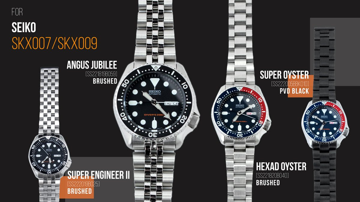 strapcode-watch-bands-Strapcode-SKX007-staiinless-steel-bracelet-full-collection