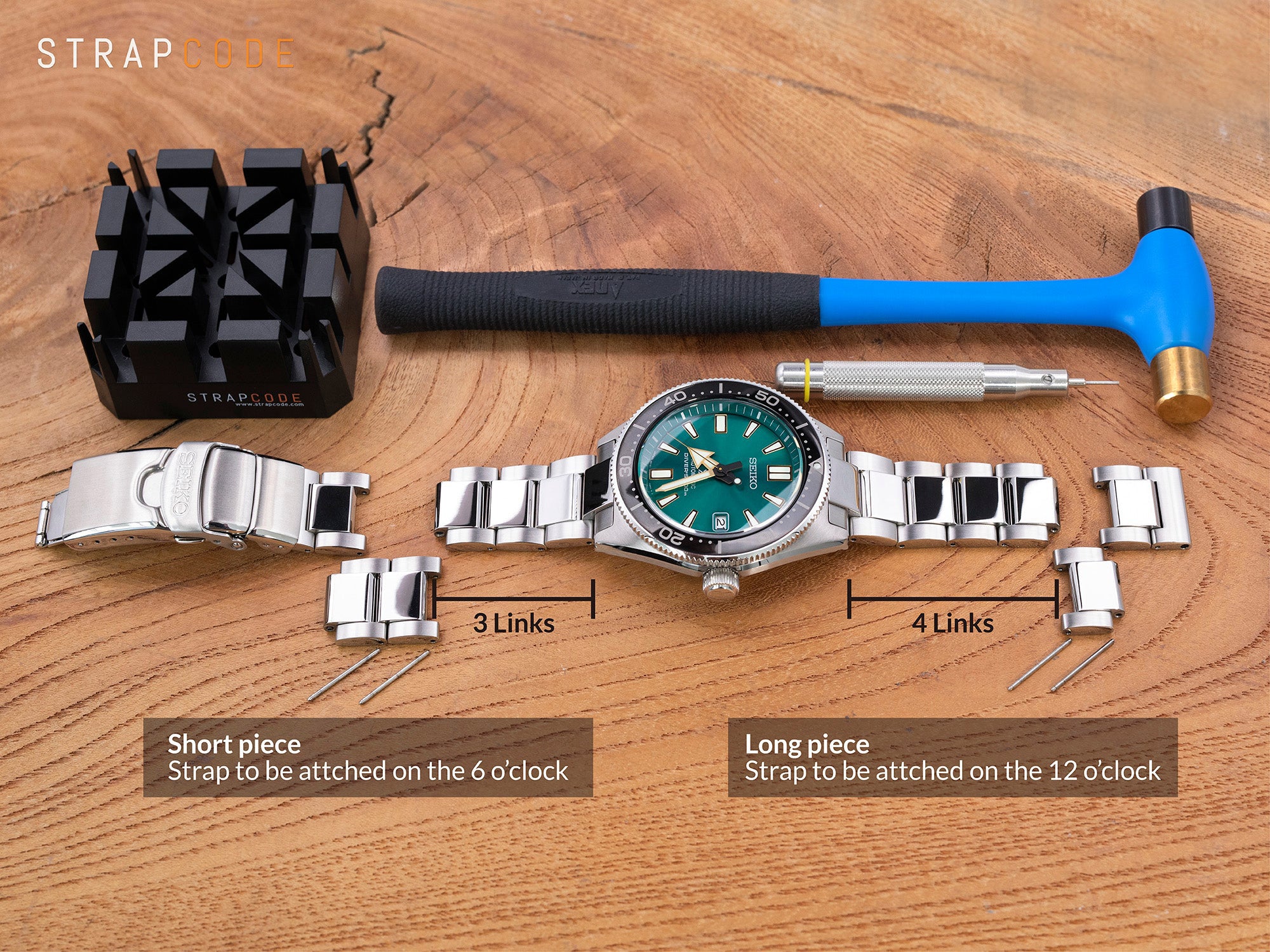 Quick Guide : How to Change and Shorten a Seiko Watch Band | Strapcode