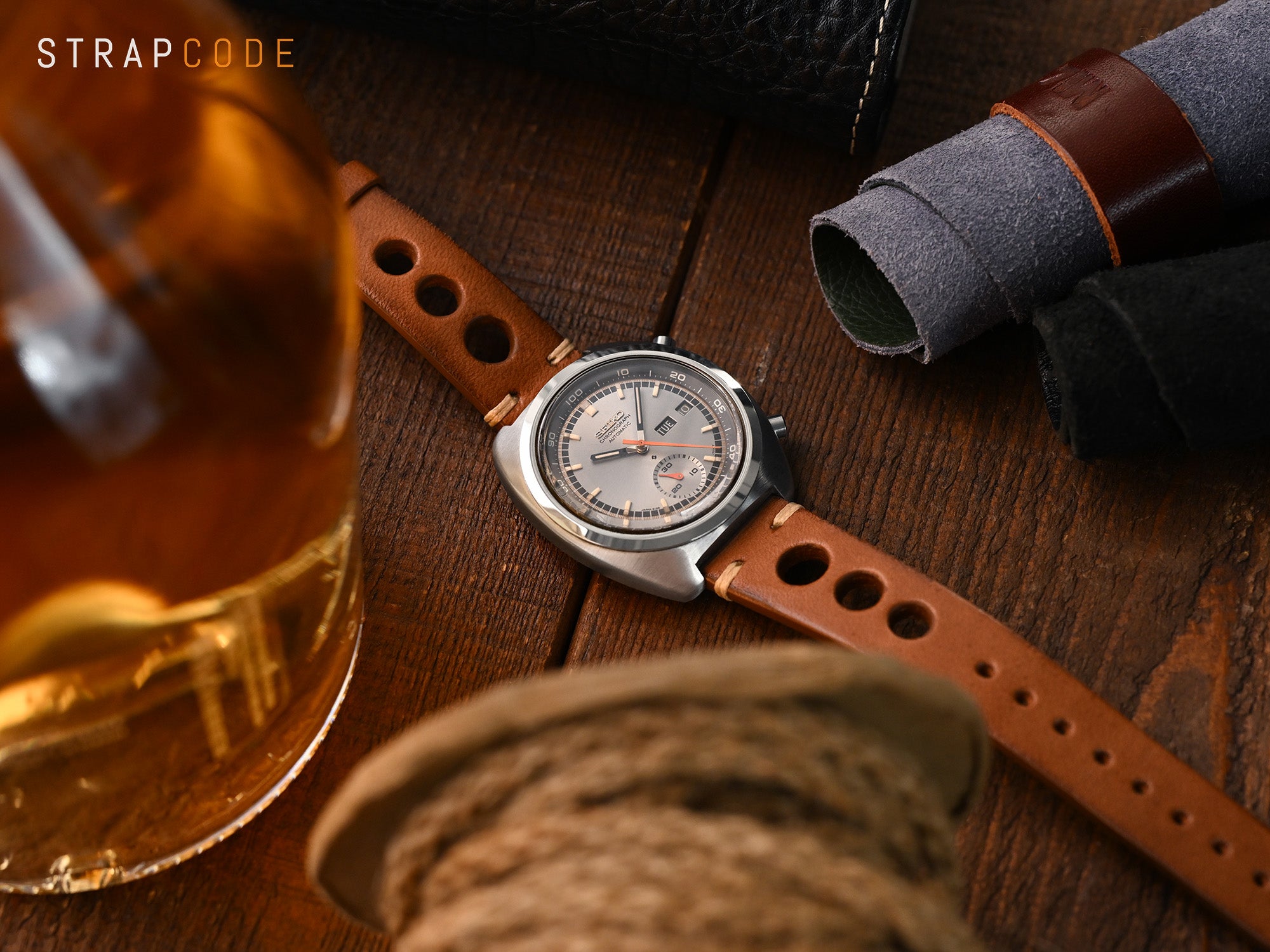 Vintage Seiko 6139-7002 Chronograph Grey Dial